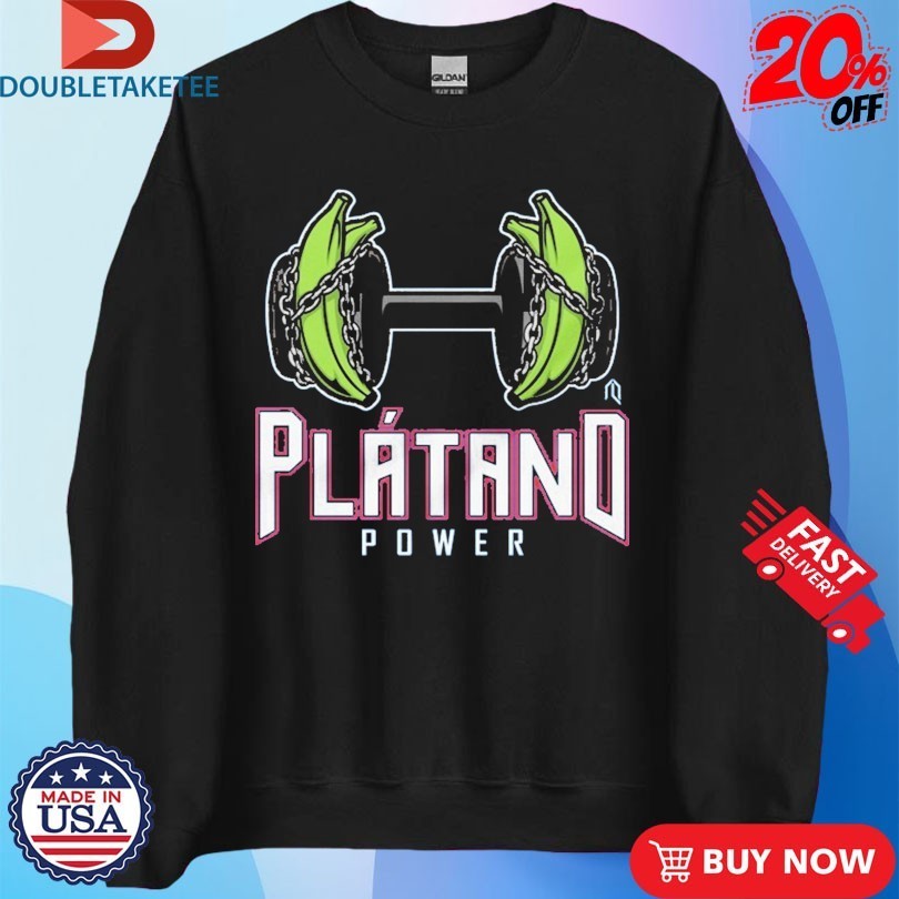 Plátano Power Dumbbell Banana Shirts