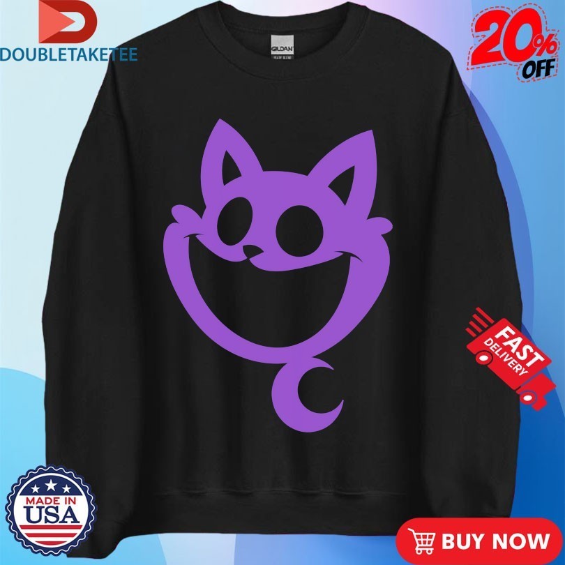 Poppy Playtime CatNap Face T-Shirts