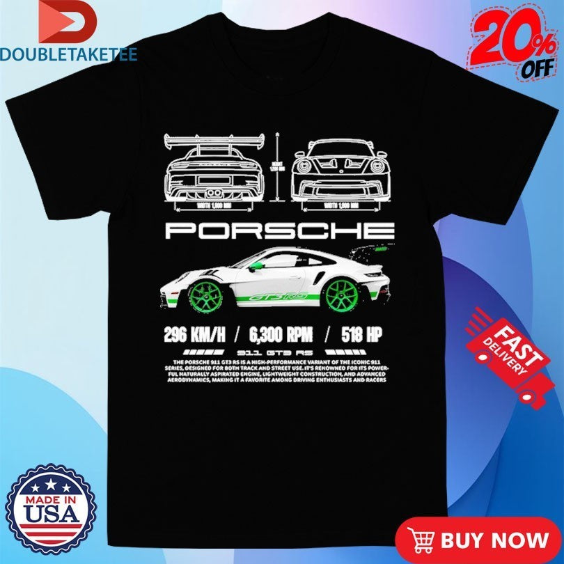 Porsche 911 GT3 RS Shirts