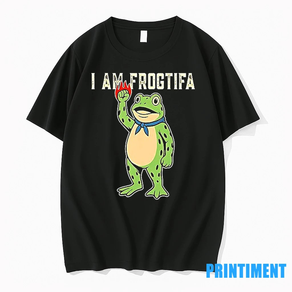 Portland Frog Protest I Am Frogtifa Anti Ice Tshirts Sweater