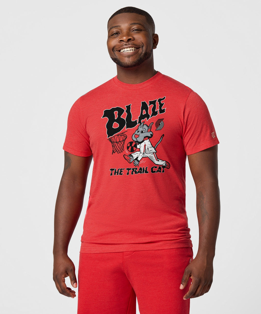 Portland Trail Blazers Blaze The Trail Cat