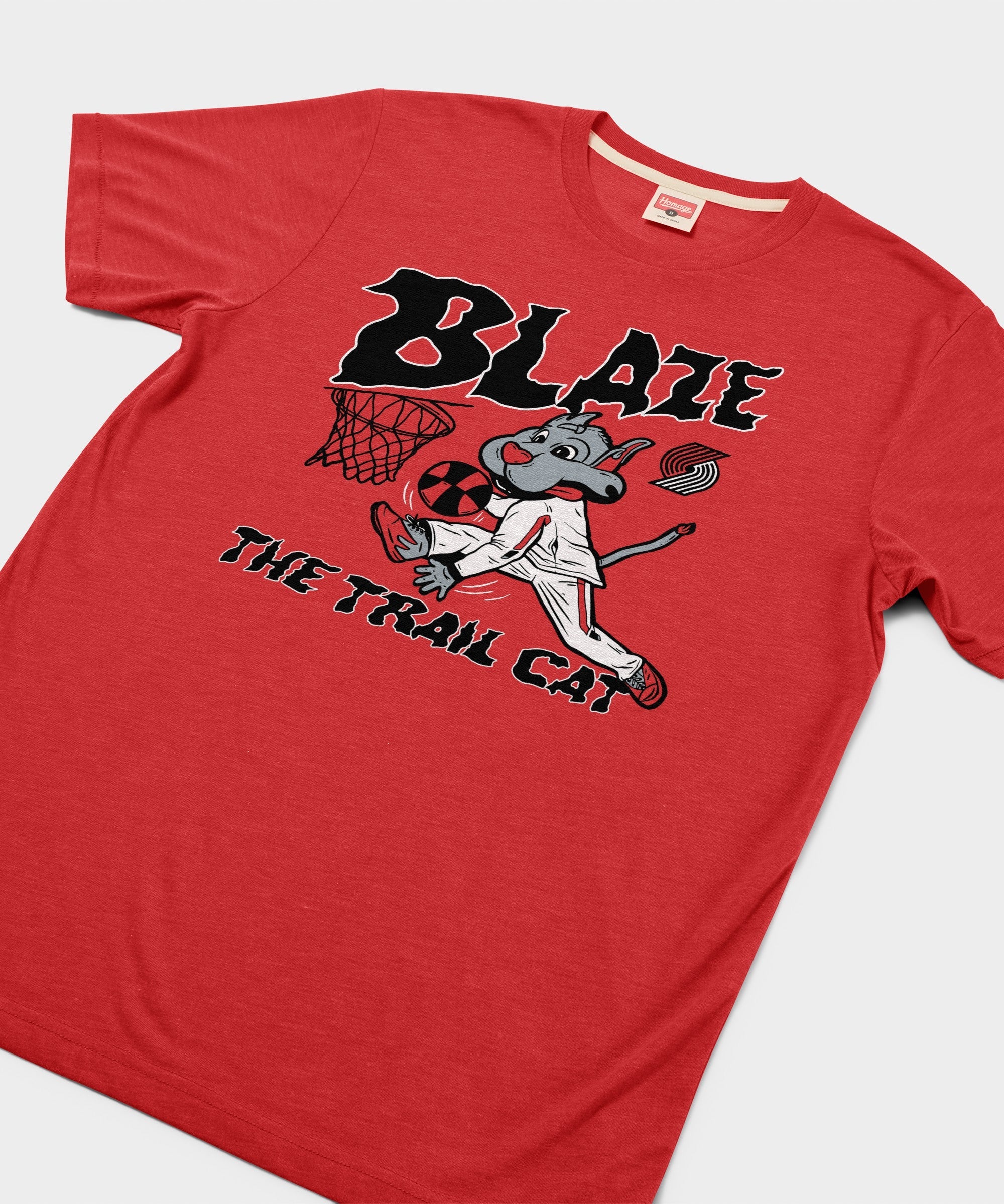 Portland Trail Blazers Blaze The Trail Cat