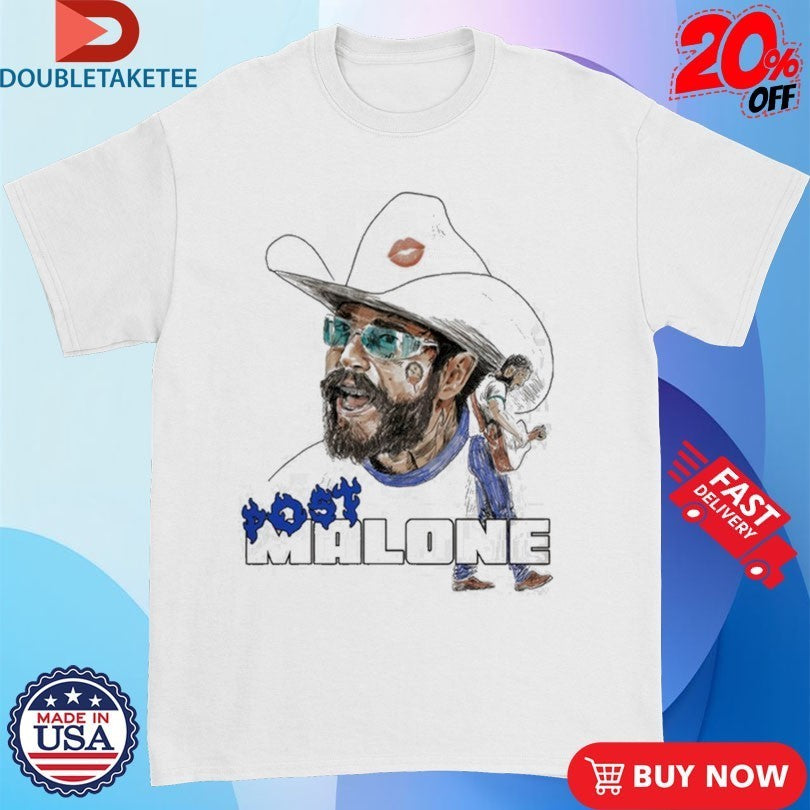 Post Malone Blue Flame Shirts