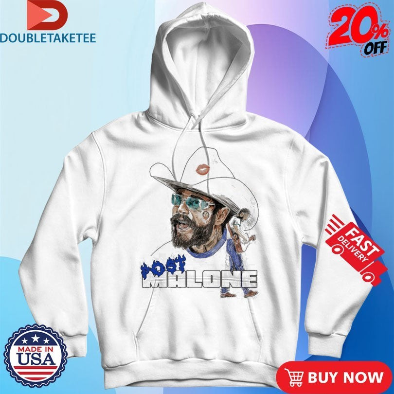 Post Malone Blue Flame Shirts