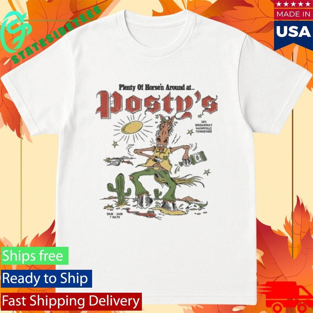 Post Malone Horse’n Around Posty’s Shirt