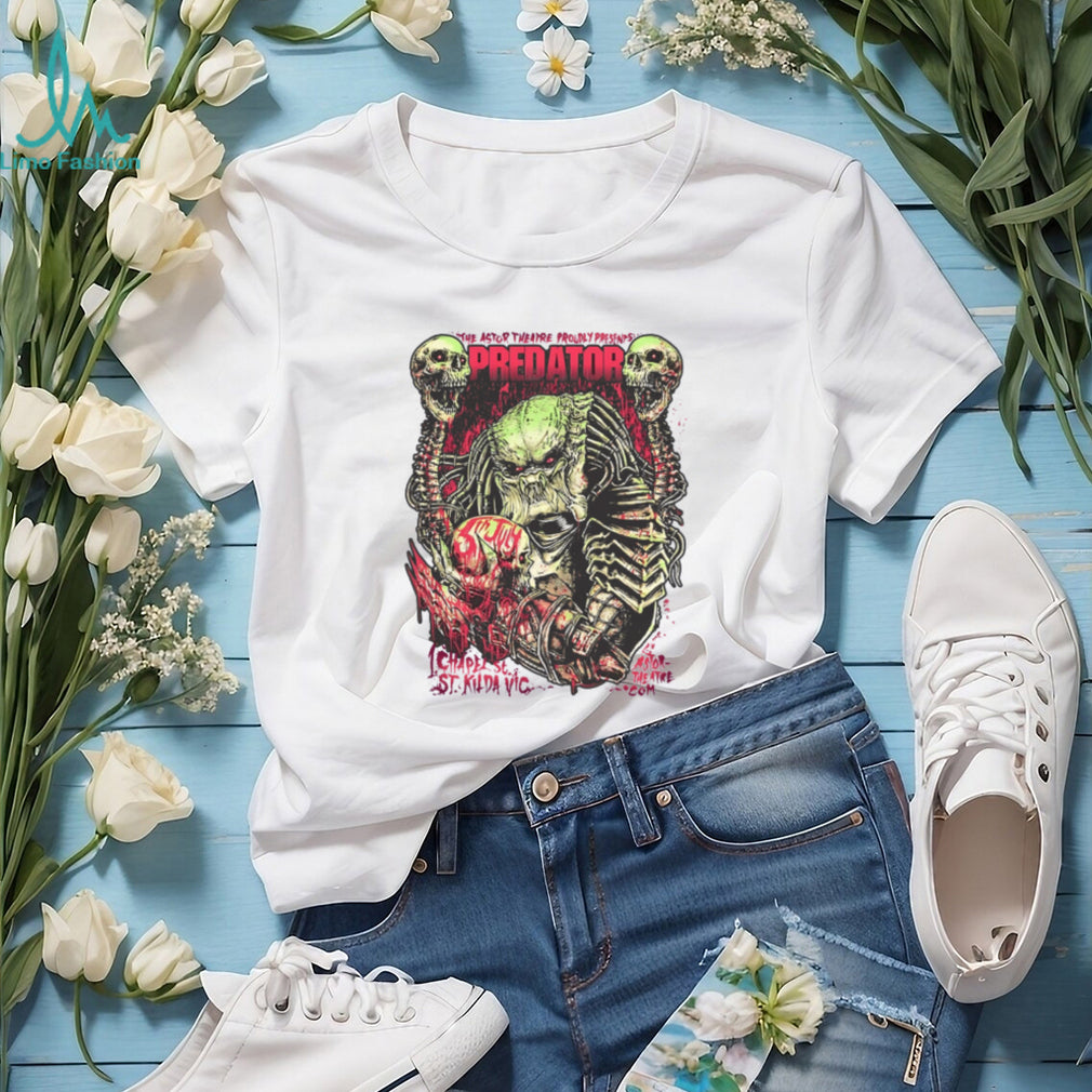 Predator Movie Horror Sci Fi Vintage Distressed Graphic Tee