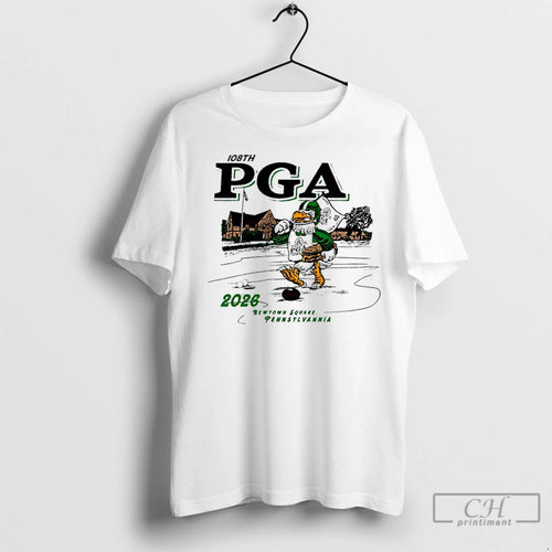 Premium 108th Pga Championship 2026 Joe Eagle Newton Square Mascot T-Shirts, Hoodie, Sweatshirt | InkNestWear.com