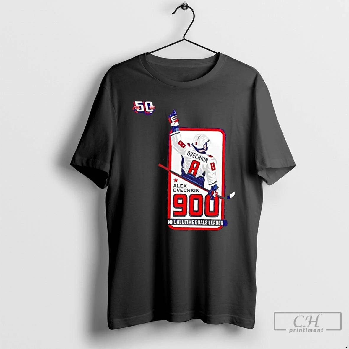 Premium 2025 Alexander Ovechkin Washington Capitals 900 Most Goals In Nhl History 2 Sided T-Shirts, Hoodie, Sweatshirt