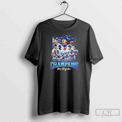 Premium 2025 Champions Los Angeles Dodgers Mens T Shirts Hoodie, Sweatshirt | InkNestWear.com