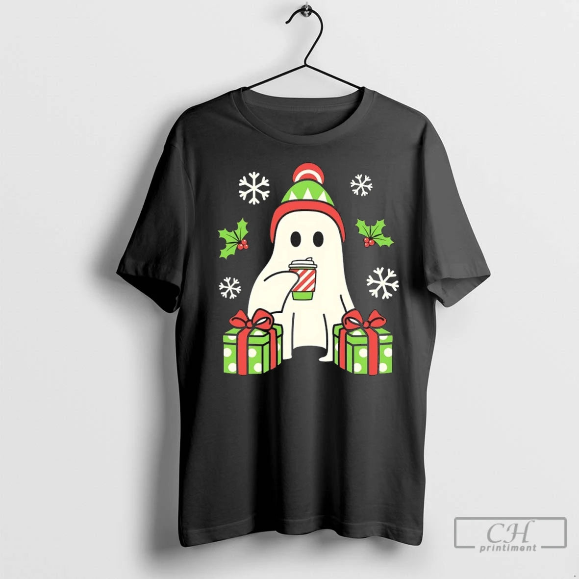 Premium 2025 Christmas Ghost T-Shirts, Hoodie, Sweatshirt | InkNestWear.com