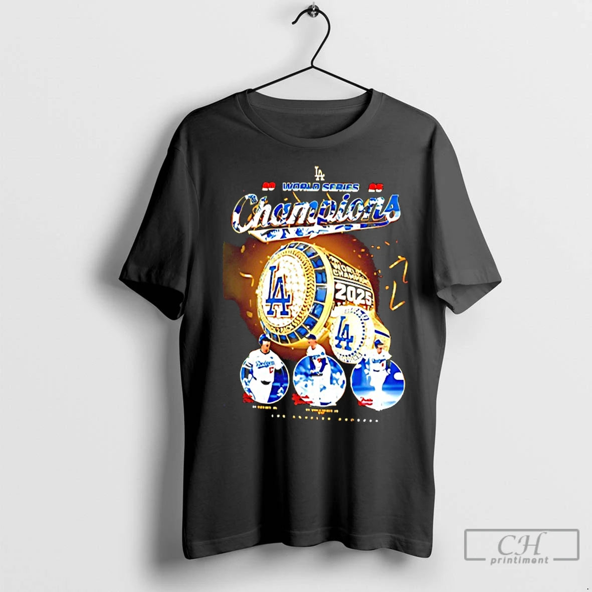 Premium 2025 La Dodgers World Series Champions Rings T-Shirts, Hoodie, Sweatshirt | InkNestWear.com
