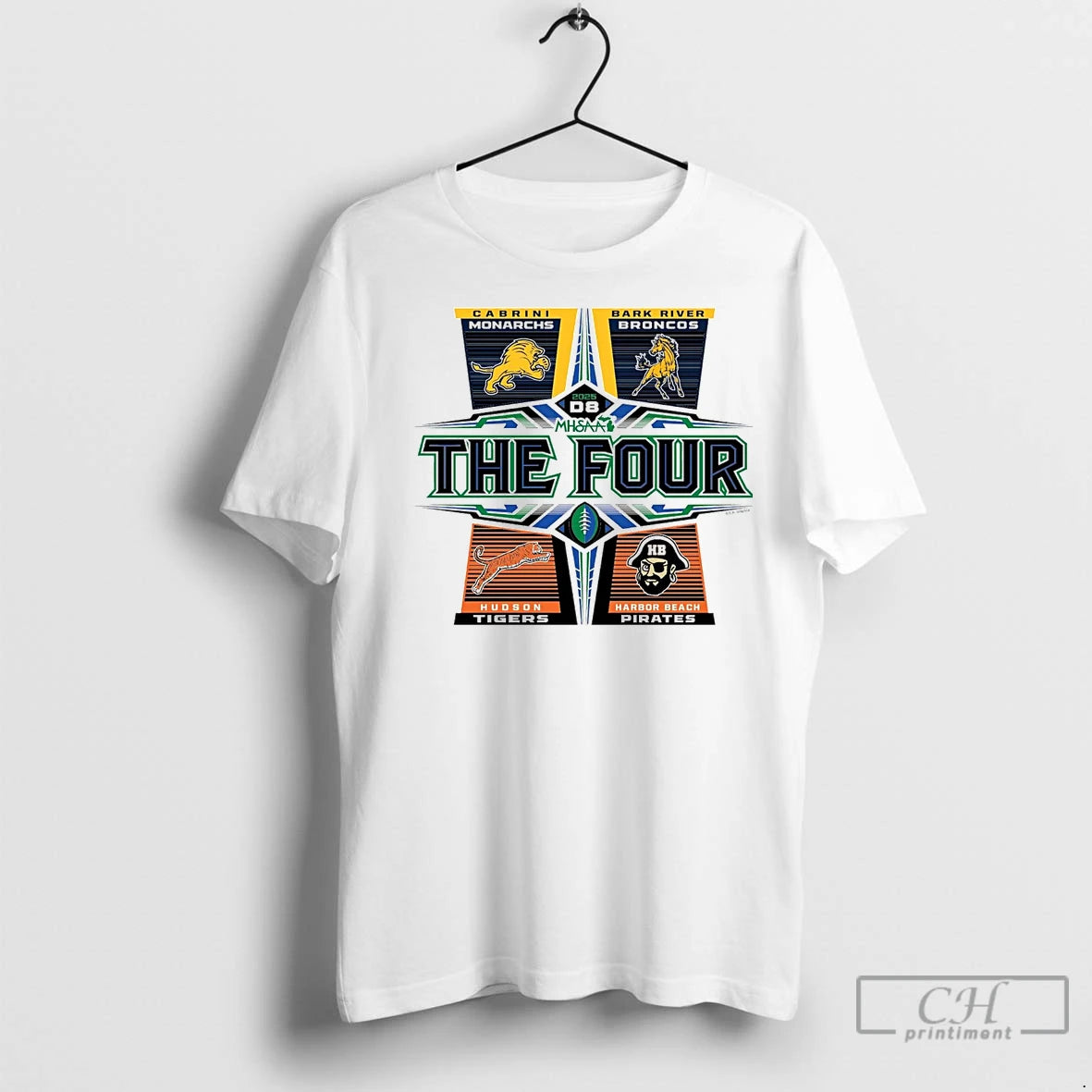 Premium 2025 Mhsaa Football D8 The Four T-Shirts, Hoodie, Sweatshirt | InkNestWear.com