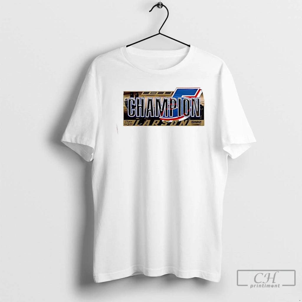 Premium 2025 Nascar Champion Kyle Larson T-Shirts, Hoodie, Sweatshirt | InkNestWear.com