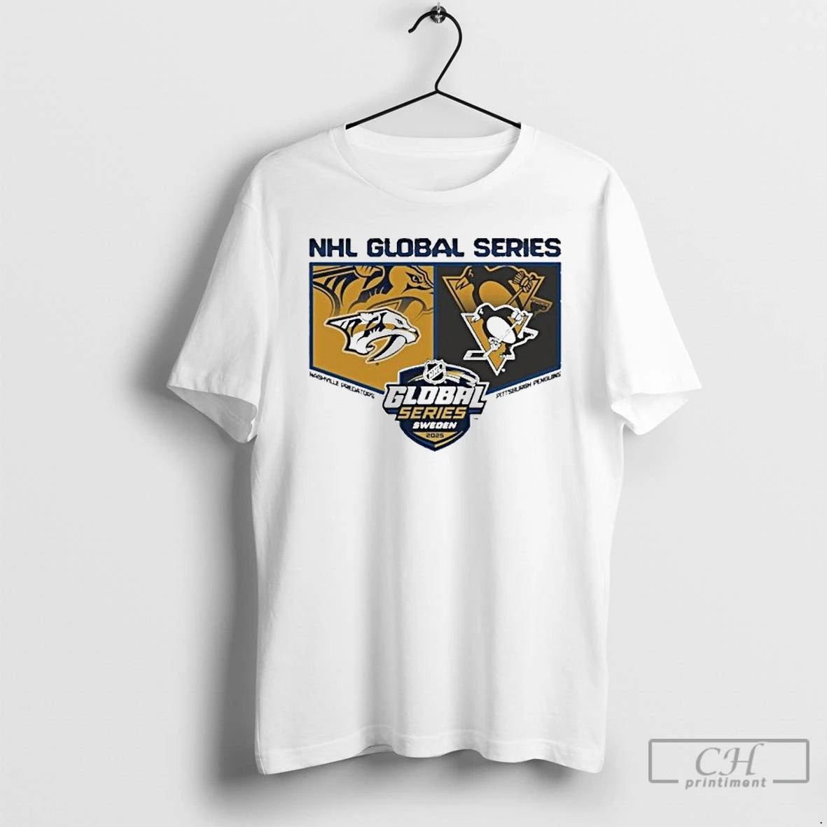 Premium 2025 Nhl Global Series Pittsburgh Penguins Vs Nashville Predators T-Shirts, Hoodie, Sweatshirt | InkNestWear.com