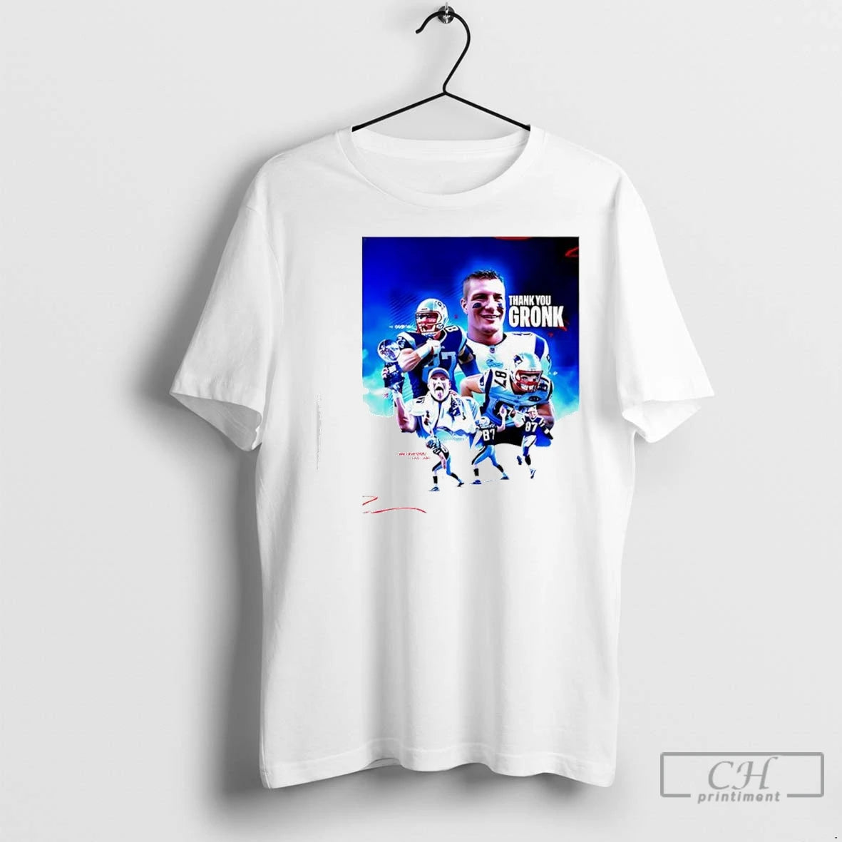 Premium 2025 Patriot Thank You Gronk Graphic T-Shirts, Hoodie, Sweatshirt | InkNestWear.com