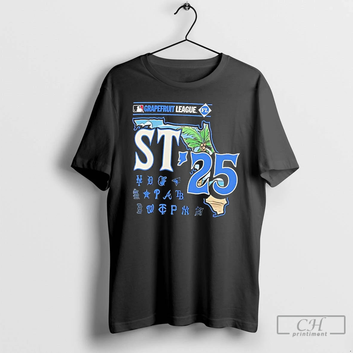 Premium 2025 Spring Training Grapefruit League Local Favorite T Shirts Hoodie, Sweatshirt | InkNestWear.com
