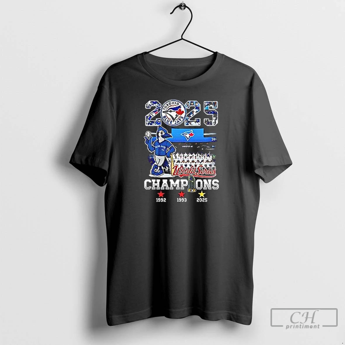 Premium 2025 Toronto Blue Jays World Series Champions Mascot T Shirts Hoodie, Sweatshirt | InkNestWear.com