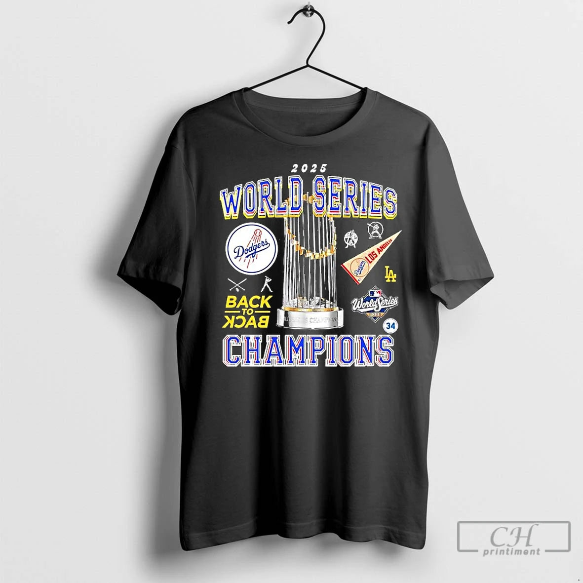 Premium 2025 World Series Champions Dodgers Los Angeles Dodgers Back To Back T-Shirts, Hoodie, Sweatshirt | InkNestWear.com