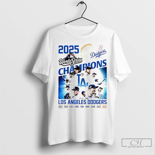 Premium 2025 World Series Champions La Dodgers Baseball T-Shirts, Hoodie, Sweatshirt | InkNestWear.com
