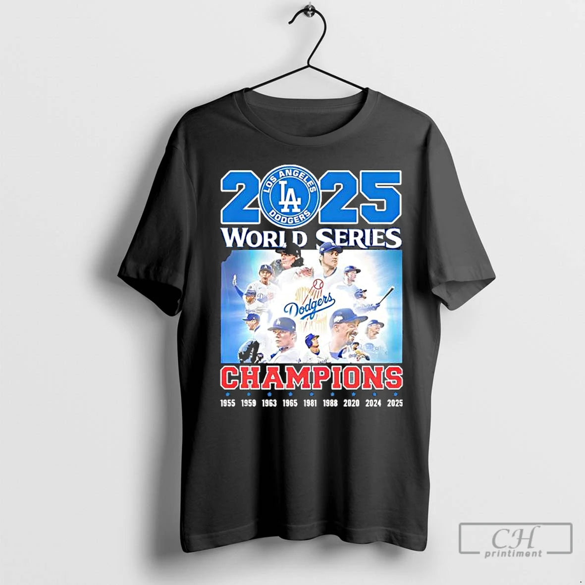 Premium 2025 World Series Champions La Dodgers Graphic T-Shirts, Hoodie, Sweatshirt | InkNestWear.com