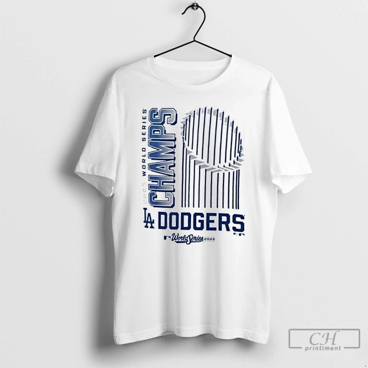 Premium 2025 World Series Champions La Dodgers Trophy T Shirts Hoodie, Sweatshirt | InkNestWear.com