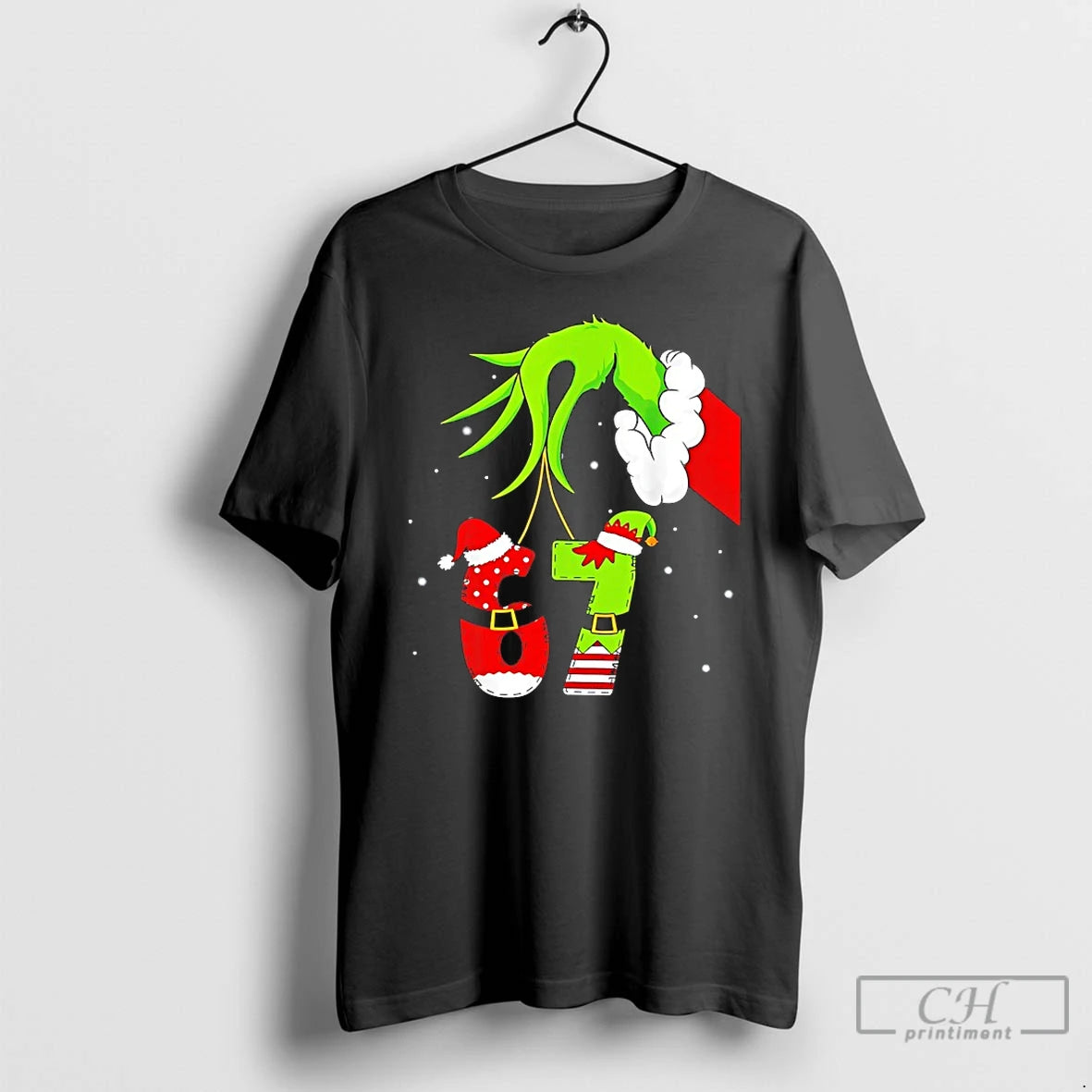 Premium 6 7 Elf Santa Christmas Pajamas T Shirts Hoodie, Sweatshirt | InkNestWear.com