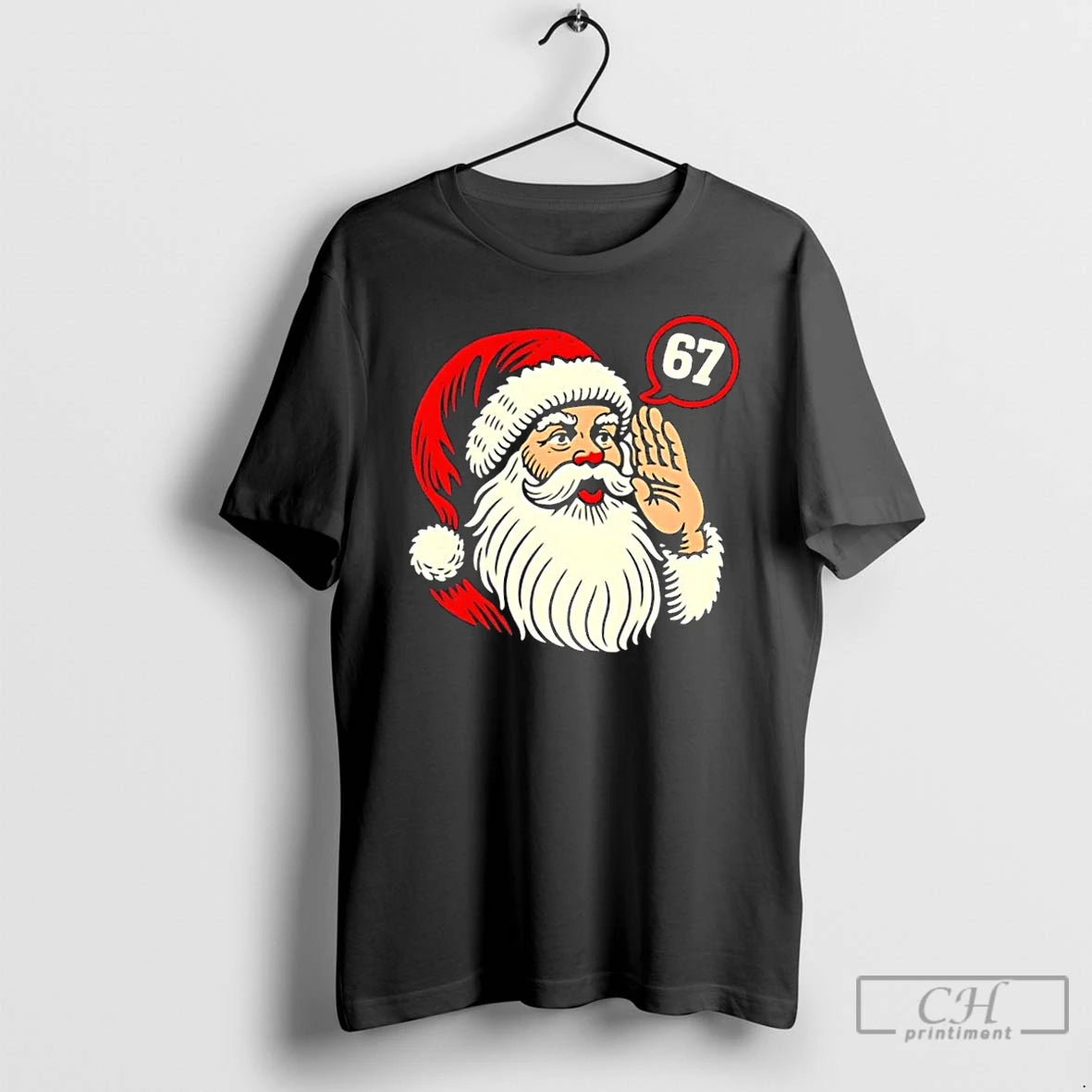 Premium 67 Christmas Six Seven Meme Brainrot Santa Claus T-Shirts, Hoodie, Sweatshirt | InkNestWear.com