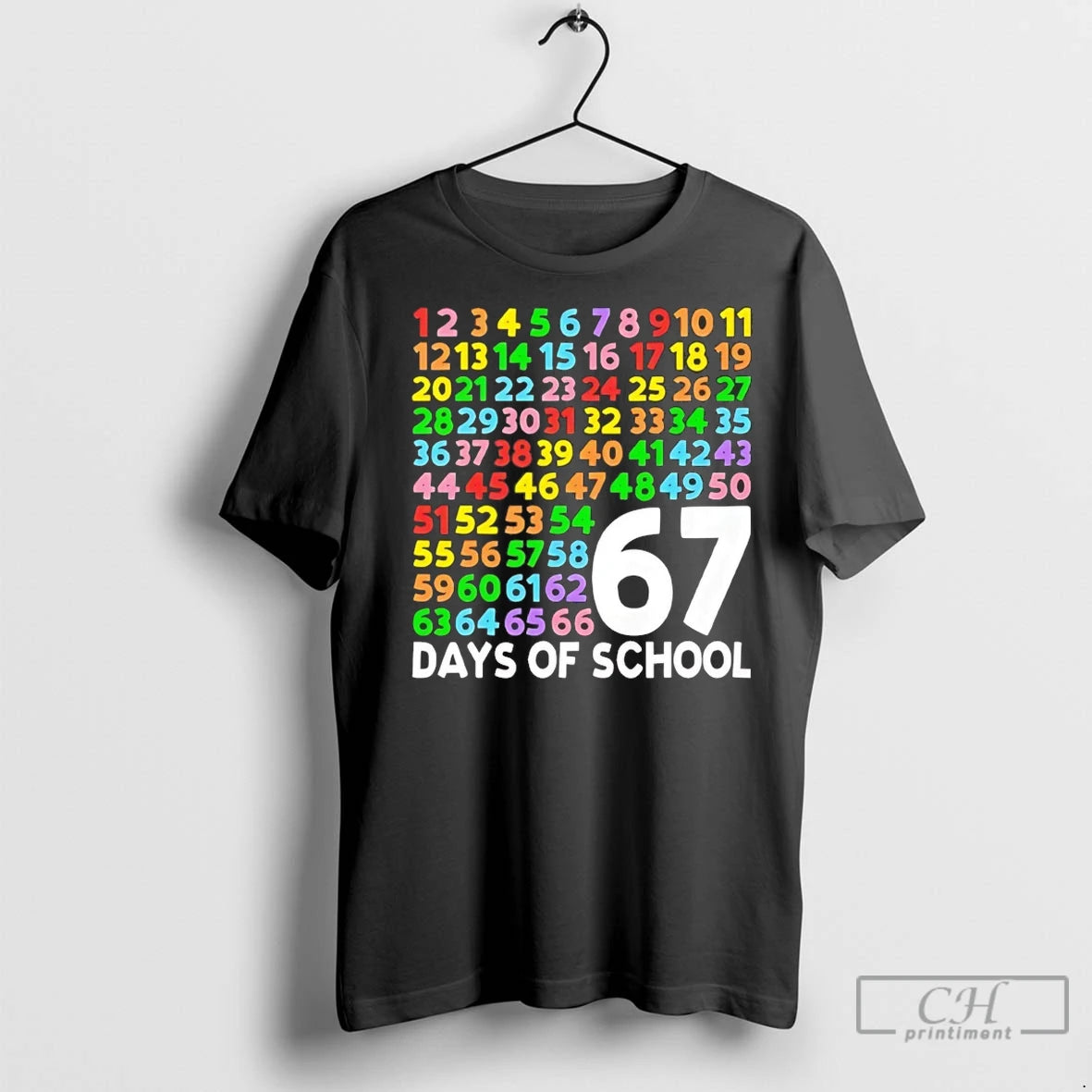 Premium 67 Days Of School Six Seven Meme T-Shirts, Hoodie, Sweatshirt | InkNestWear.com