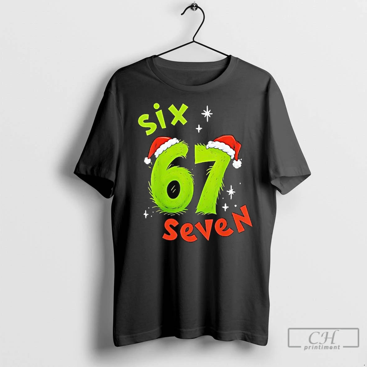 Premium 67 Six Seven With Grinch Design Christmas T-Shirts, Hoodie, Sweatshirt | InkNestWear.com