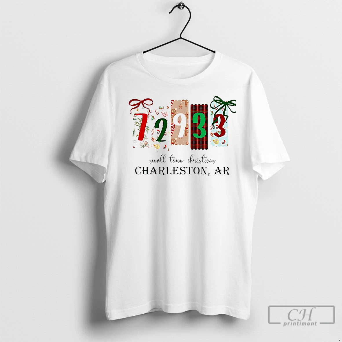 Premium 72933 Small Town Christmas Charleston T-Shirts, Hoodie, Sweatshirt | InkNestWear.com