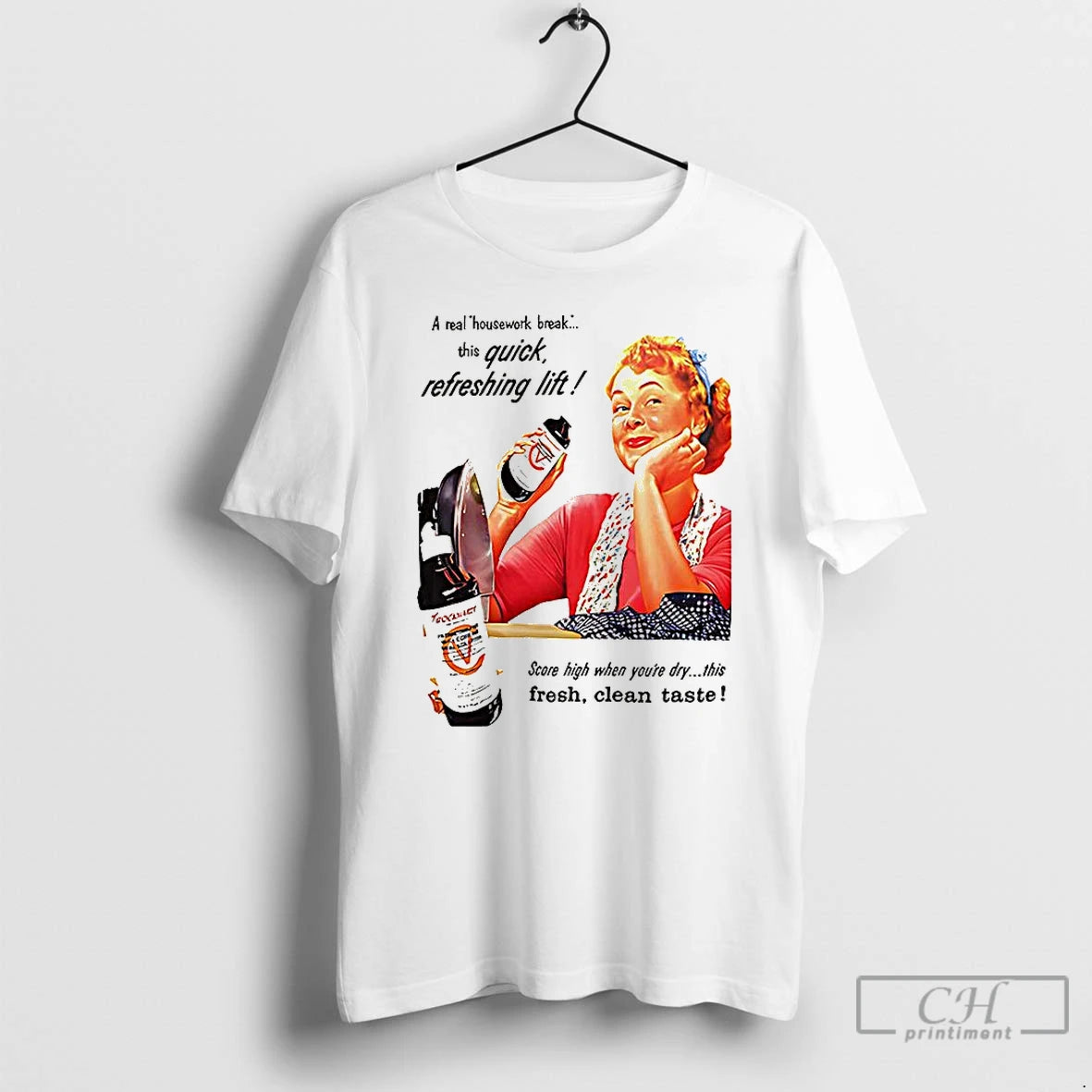 Premium A Real Housework Break This Quick Refreshing Lift Woman Vintage T Shirts Hoodie, Sweatshirt | InkNestWear.com