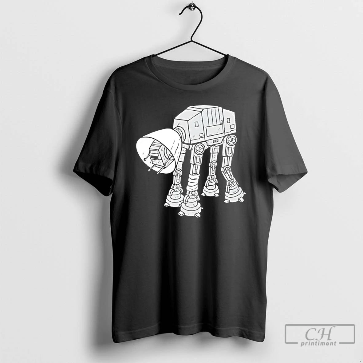 Premium At At Cone Of Shame T Shirts Hoodie, Sweatshirt | InkNestWear.com