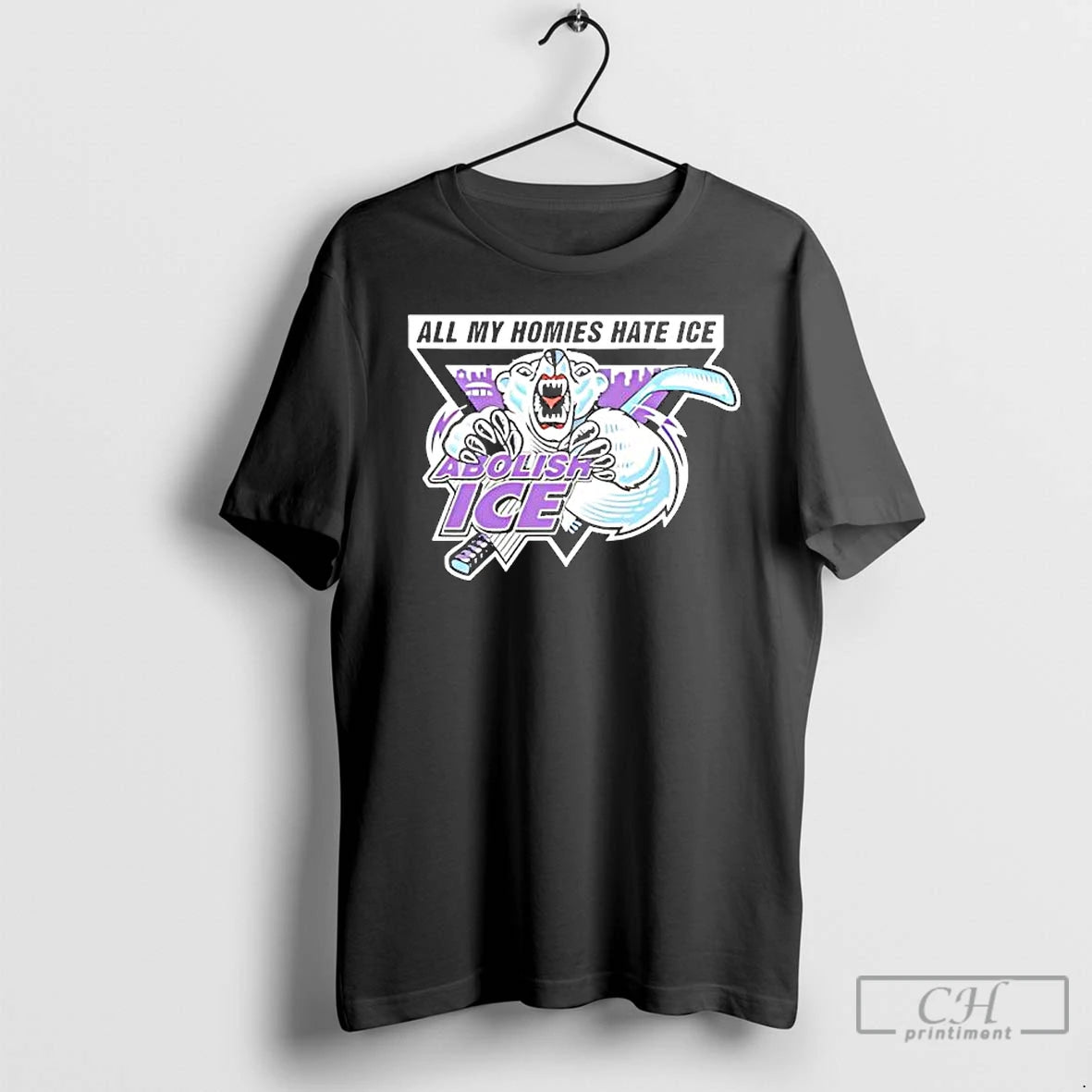 Premium Abolish Bear All My Homies Hate Ice T-Shirts, Hoodie, Sweatshirt | InkNestWear.com