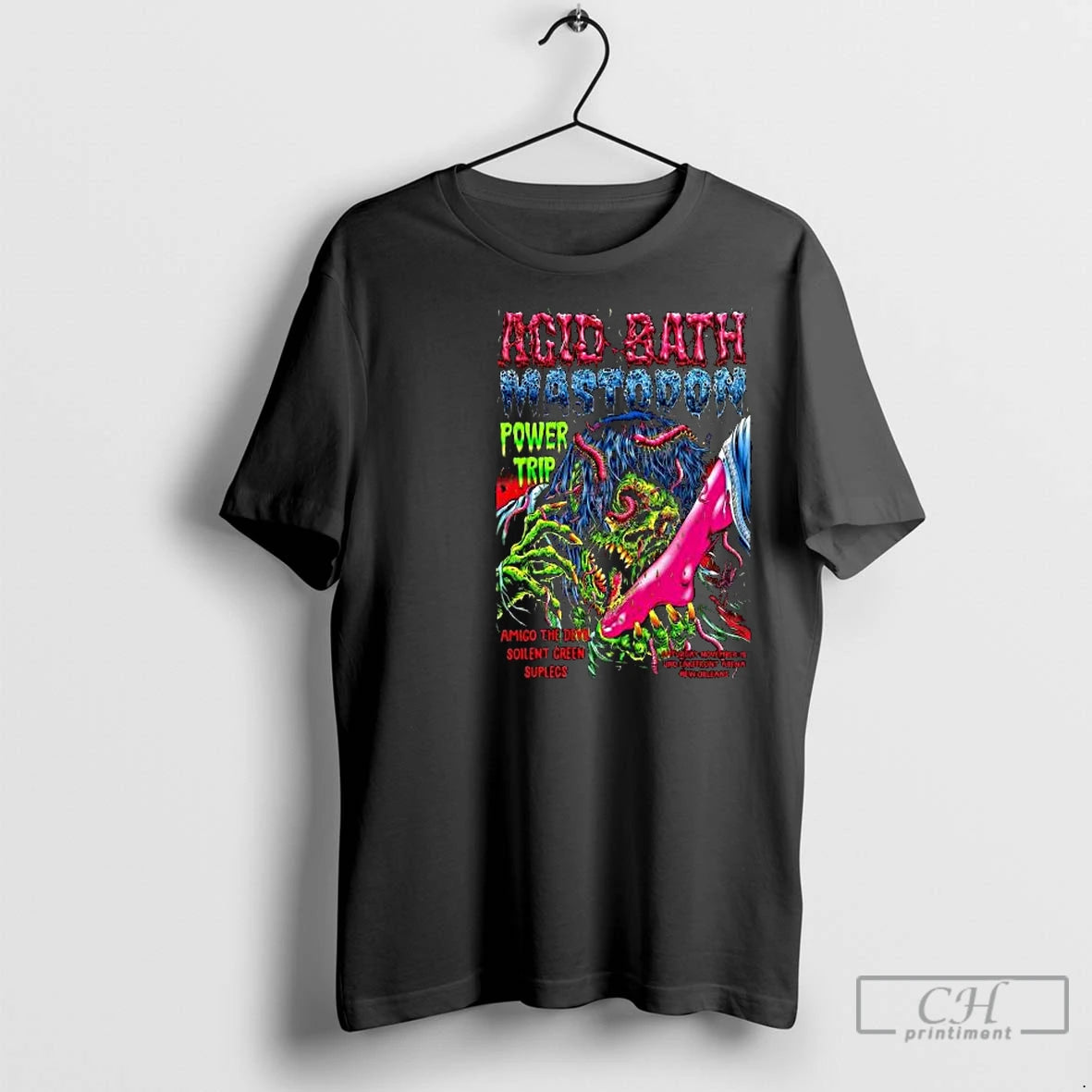 Premium Acid Bath November 15 2025 New Orleans Event Circle Black T-Shirts, Hoodie, Sweatshirt | InkNestWear.com