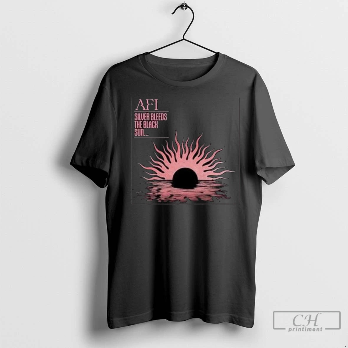 Premium Afi Silver Bleeds The Black Sun Circle Black T-Shirts, Hoodie, Sweatshirt | InkNestWear.com