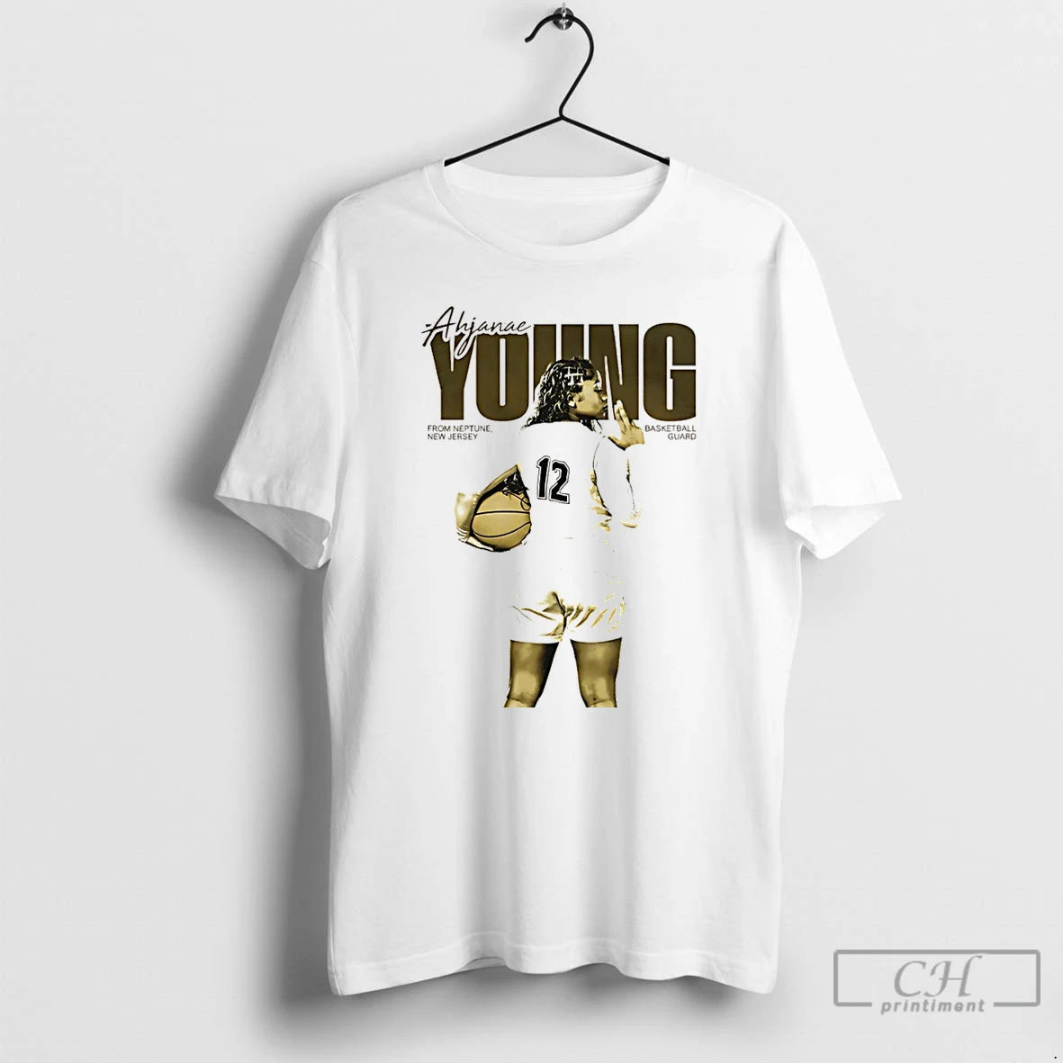 Premium Ahjanae Young West Virginia State Womens Basketball Guard Vintage Christmas T Shirts Hoodie, Sweatshirt