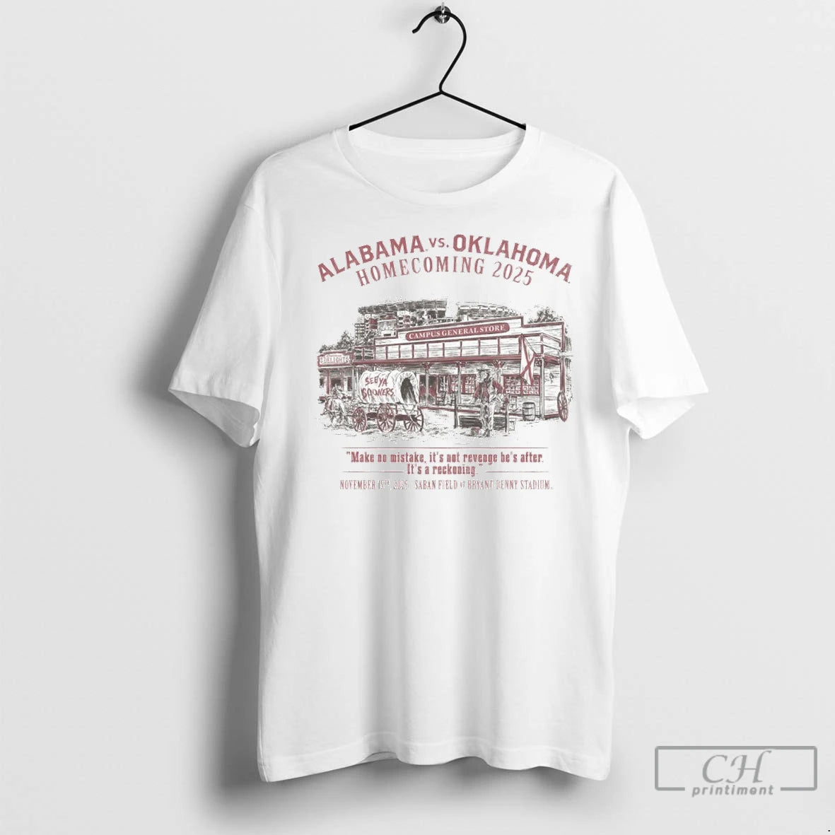 Premium Alabama Vs Oklahoma 2025 Homecoming Gameday T-Shirts, Hoodie, Sweatshirt | InkNestWear.com