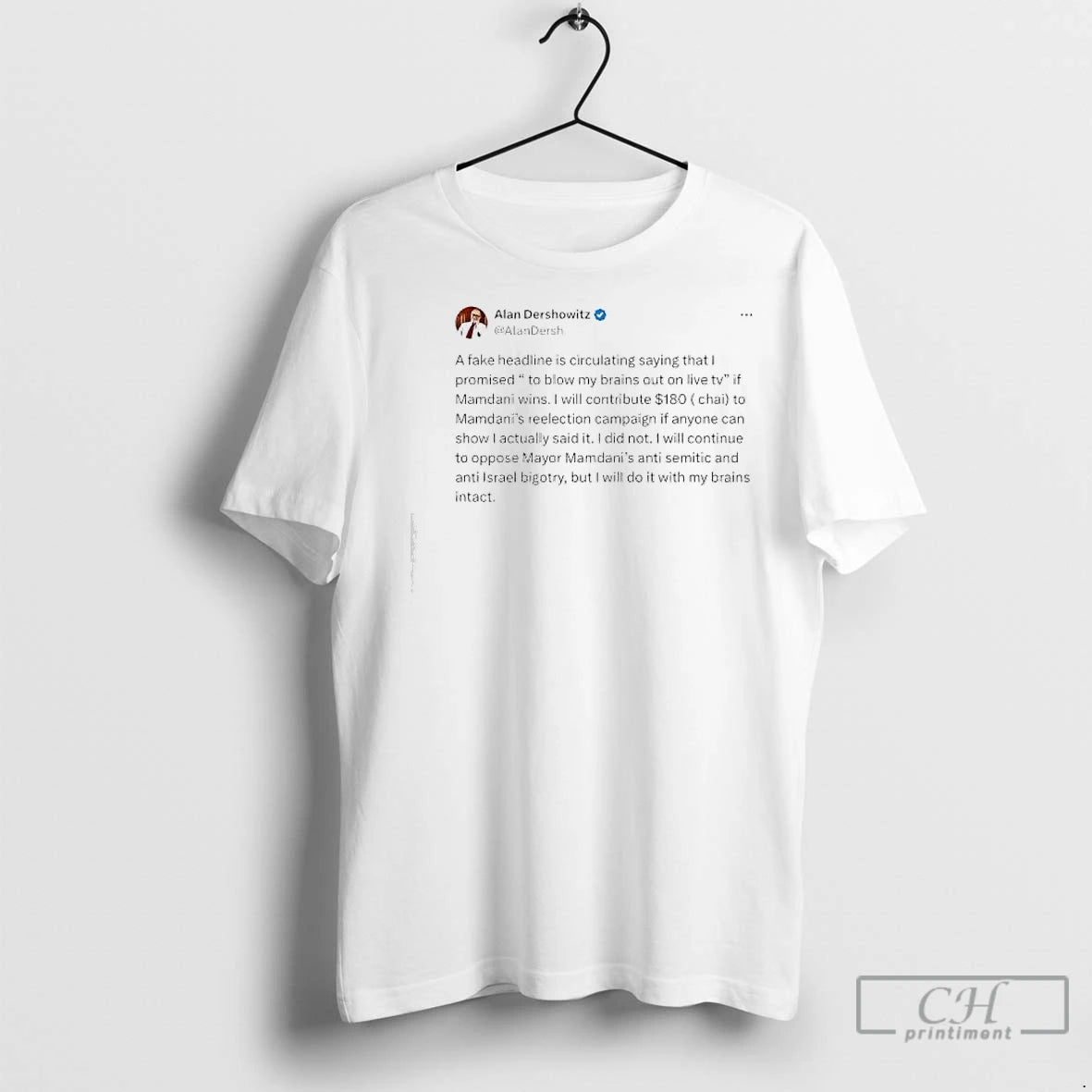 Premium Alan Dershowitzs Mayor Mamdanis Anti Semitic And Anti Israel Bigotry T-Shirts, Hoodie, Sweatshirt | InkNestWear.com