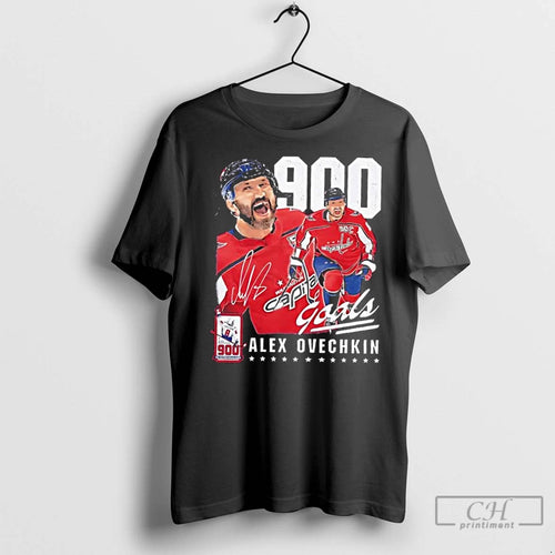 Premium Alex Ovechkin Washington Capitals 900 Goals Signature T-Shirts, Hoodie, Sweatshirt | InkNestWear.com