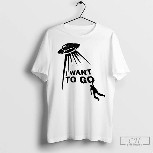 Premium Alien Abduction I Want To Go T-Shirts, Hoodie, Sweatshirt | InkNestWear.com