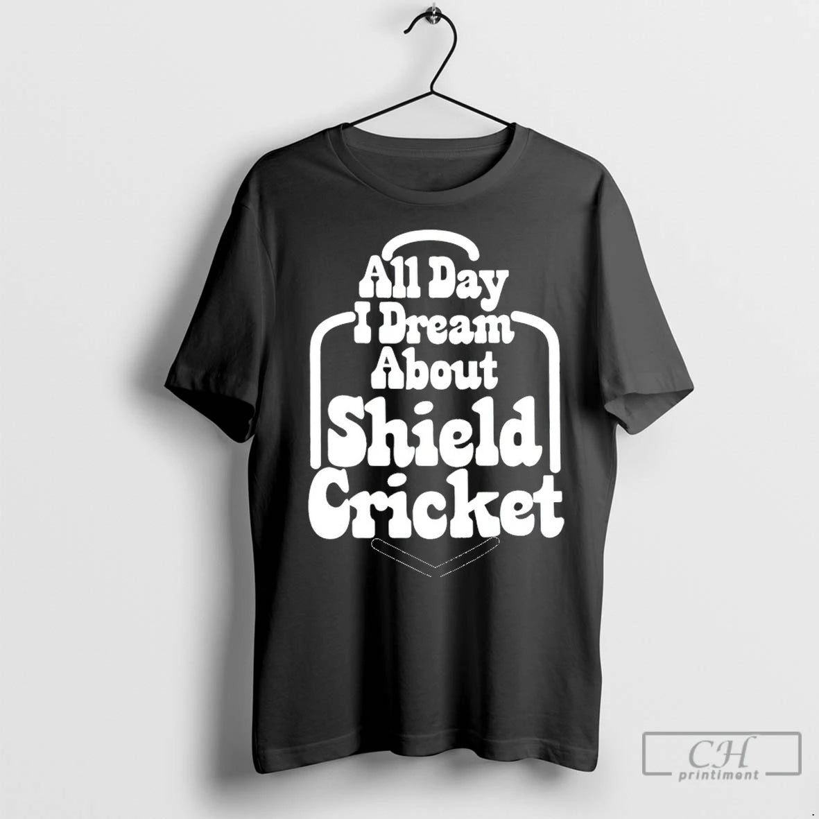 Premium All Day I Dream About Shield Cricket T-Shirts, Hoodie, Sweatshirt | InkNestWear.com