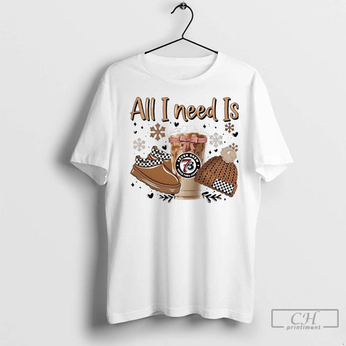 Premium All I Need Is 7brew Christmas T-Shirts, Hoodie, Sweatshirt | InkNestWear.com