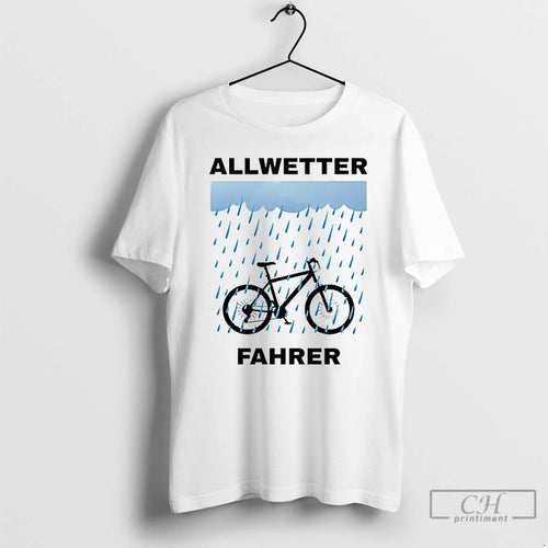Premium Allwetter Fahrer Bicycle Under Rain T-Shirts, Hoodie, Sweatshirt | InkNestWear.com
