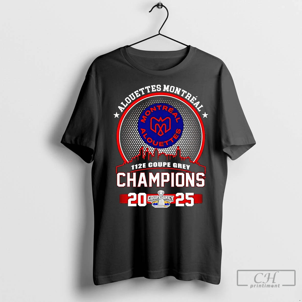 Premium Alouettes Montreal 112e Coupe Grey Champions 2025 T-Shirts, Hoodie, Sweatshirt | InkNestWear.com