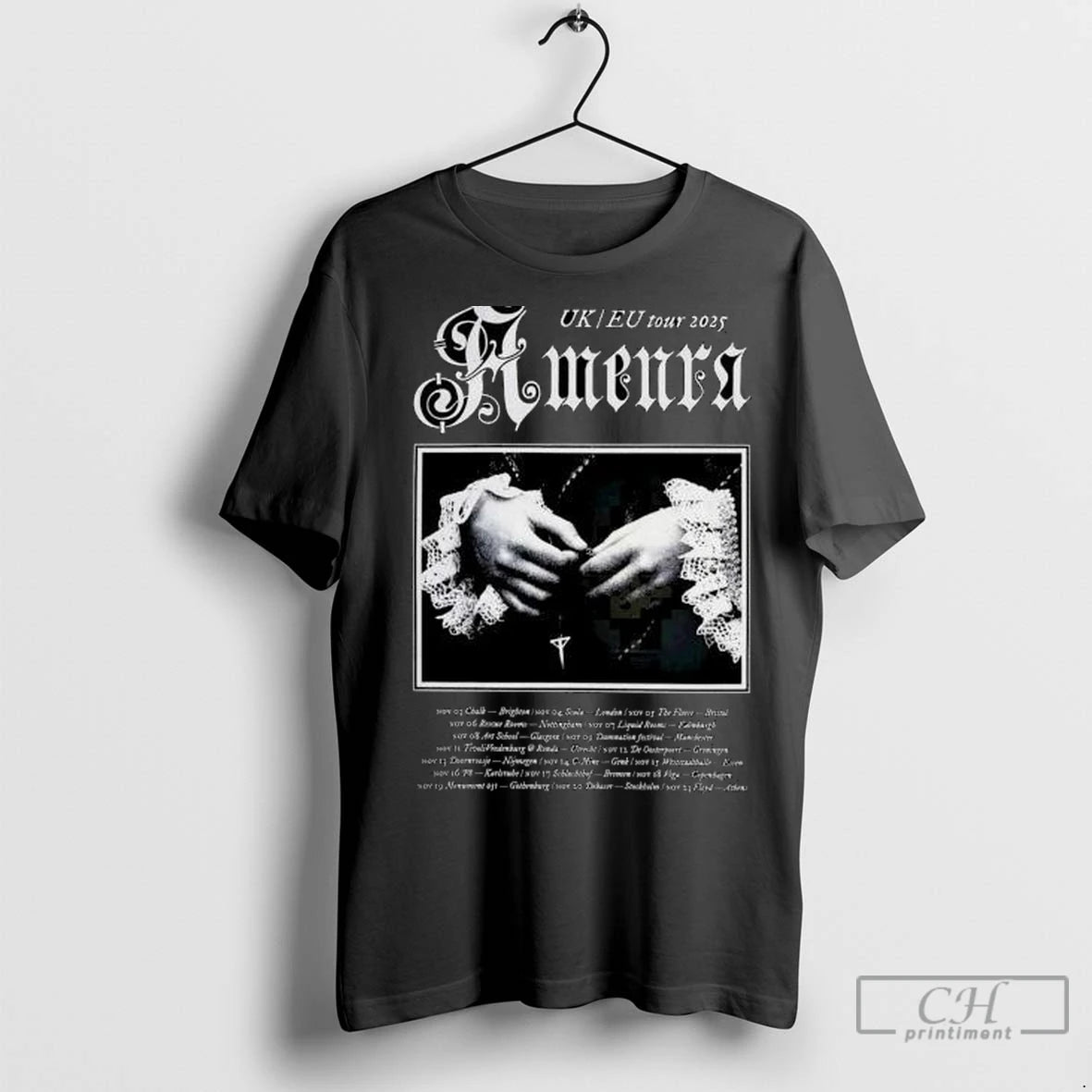 Premium Amenra Uk Eu 2025 Event Circle Black T-Shirts, Hoodie, Sweatshirt | InkNestWear.com