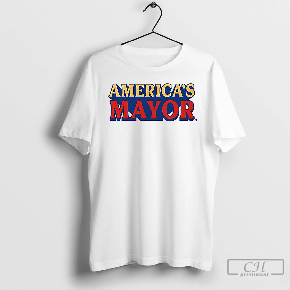 Premium Americas Mayor Logo Political T Shirts Hoodie, Sweatshirt | InkNestWear.com