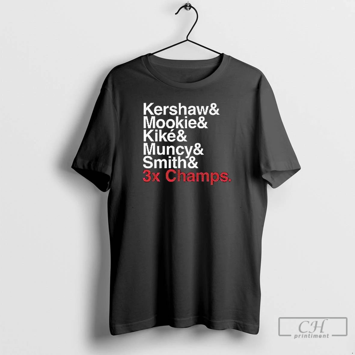 Premium Ampersand 3 Time Champs Dodgers 2025 T Shirts Hoodie, Sweatshirt | InkNestWear.com