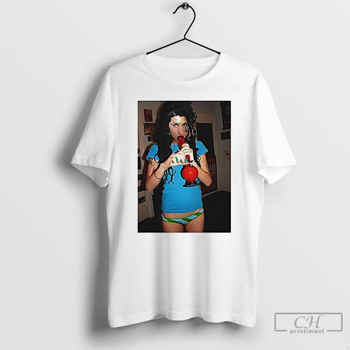 Premium Amy Winehouse Smoking Bong Meme T-Shirts, Hoodie, Sweatshirt | InkNestWear.com