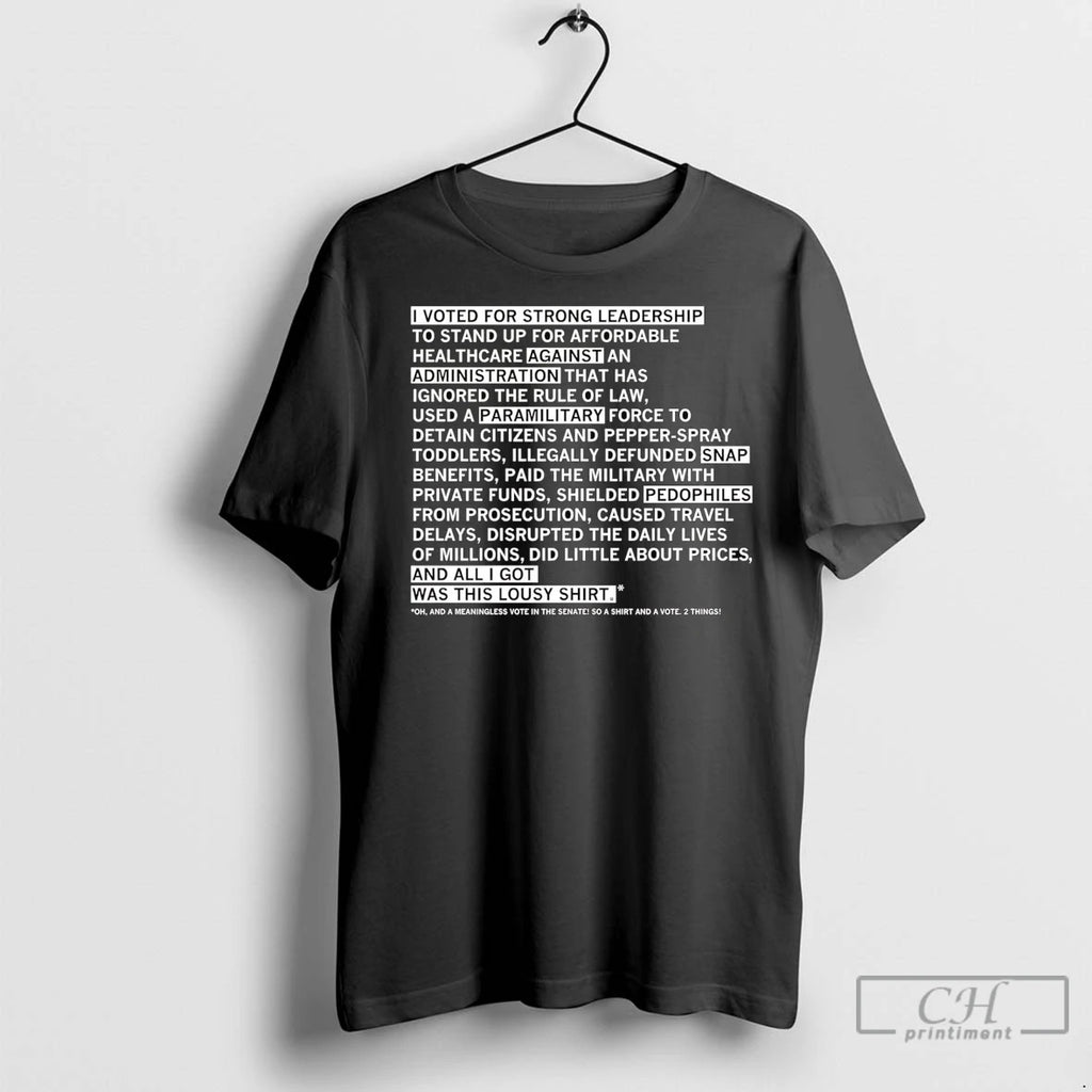 Premium And A Meaningless Vote In The Senate So A And A Vote 2 Things T-Shirts, Hoodie, Sweatshirt | InkNestWear.com
