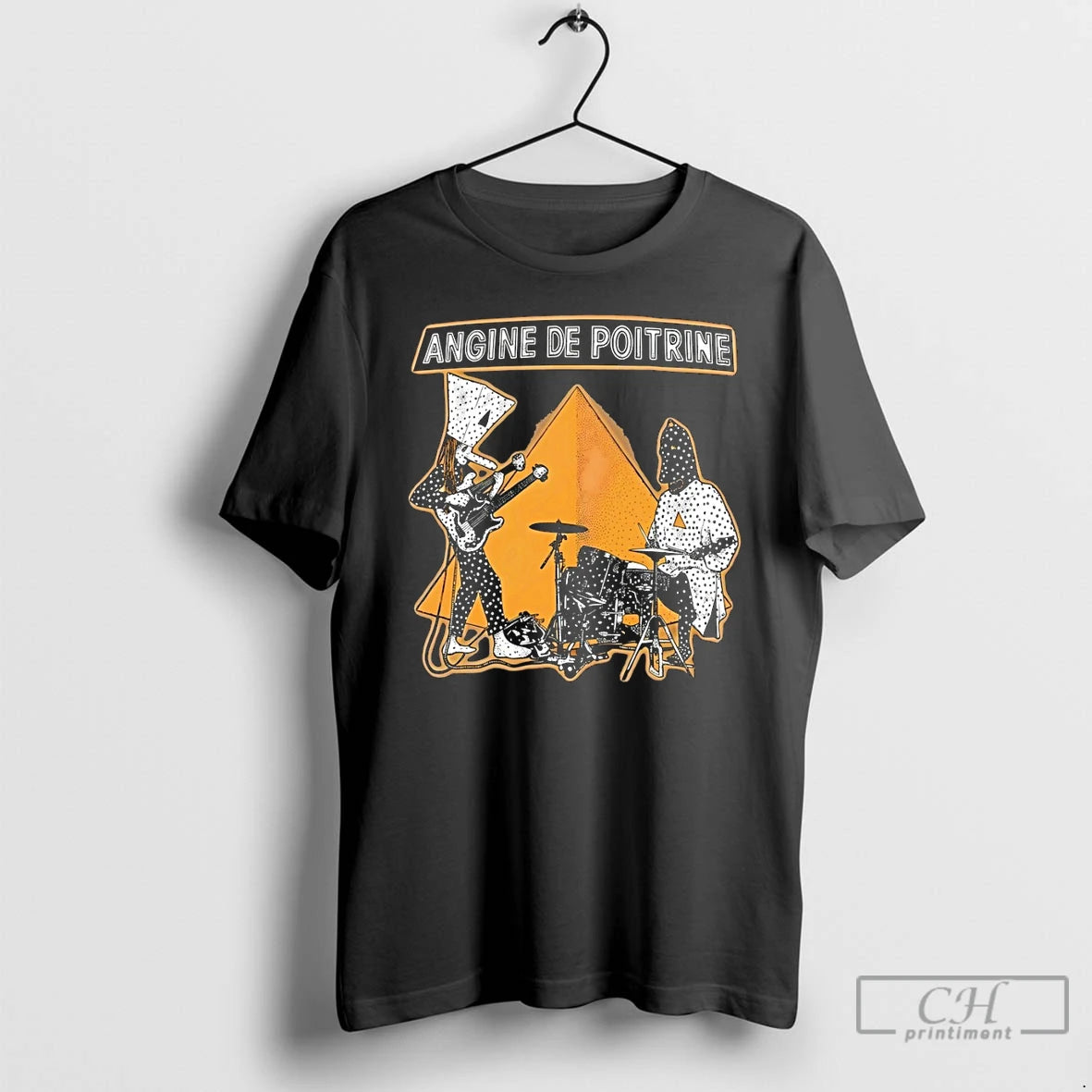 Premium Angine De Poitrine Band Dark Gothic Rock